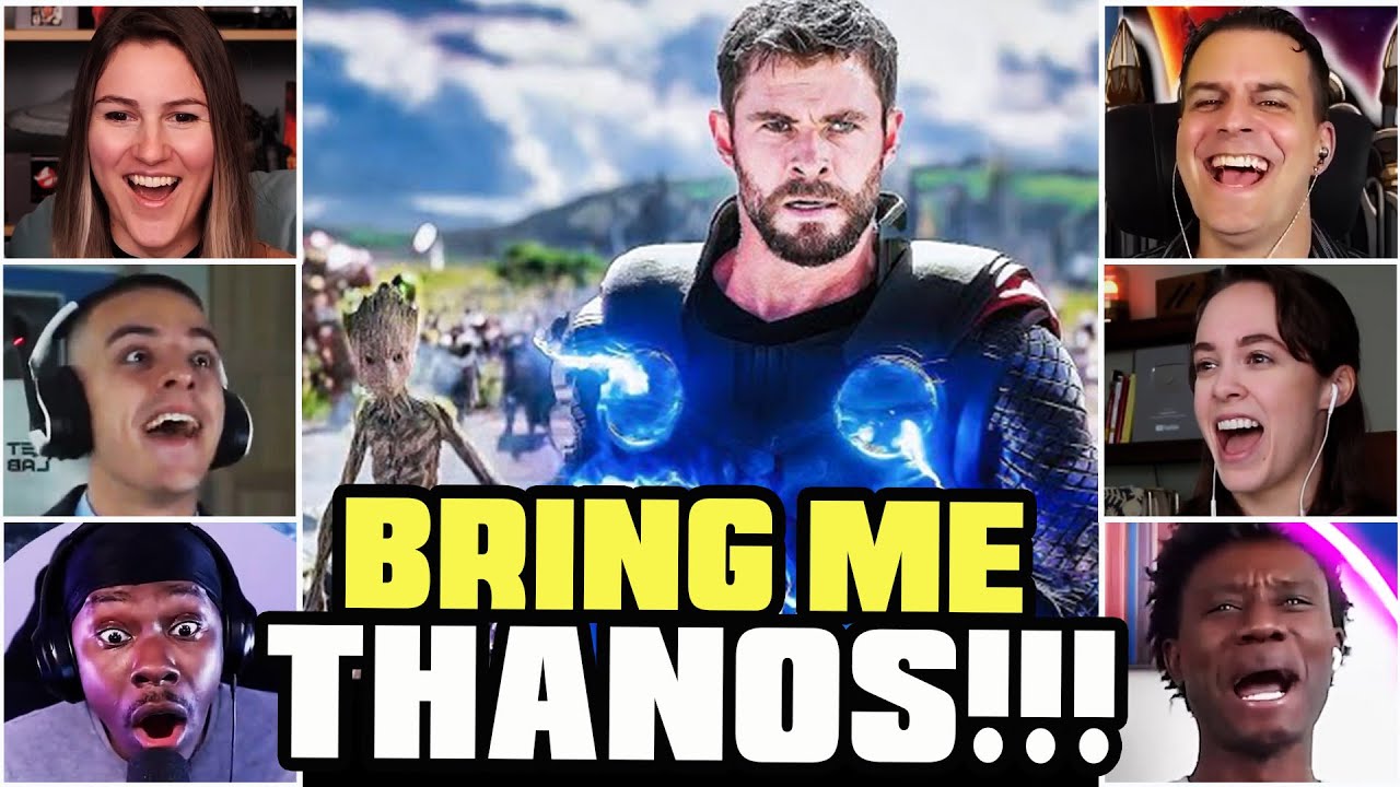 Reactors Reactions To Thor Epic Arrival In Wakanda On Avengers Infinity War 2018 | Mixed Reactions