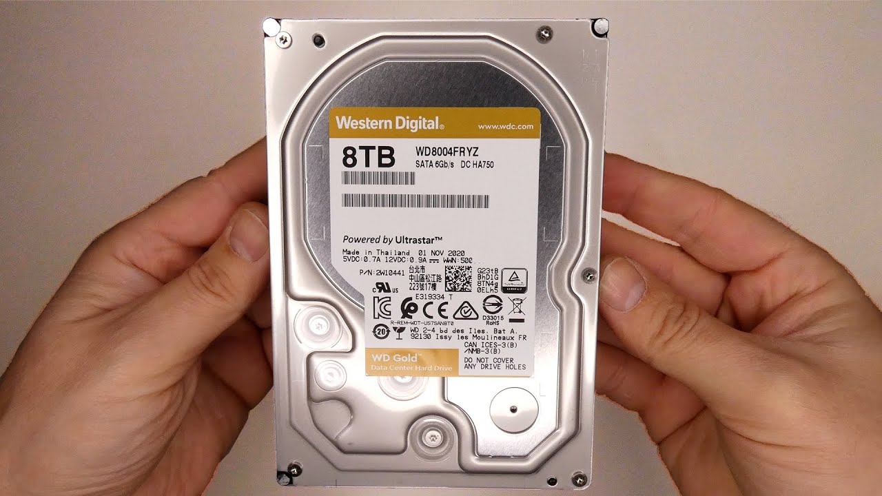 Western Digital WD Gold Enterprise 8TB (WD8004FRYZ) - Unboxing/Benchmark: Magician, CrystalDiskMark7