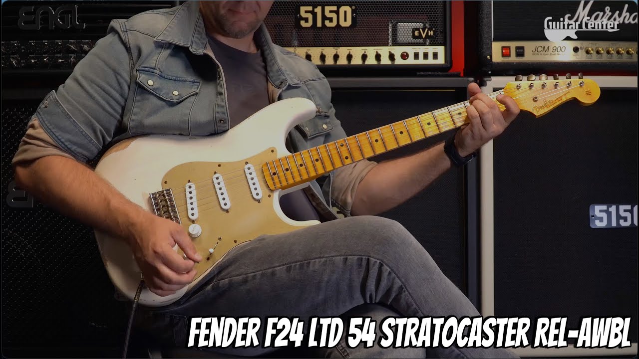 Fender F24 LTD 54 Stratocaster REL-AWBL Custom Shop | TV Guitar Center