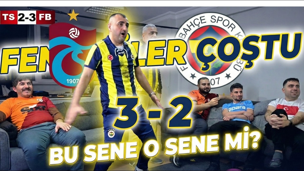 FANATİK TARAFTARLAR FENERBAHÇE TRABZONSPOR MAÇINI İZLİYOR#talisca #Fenerbahçe #Trabzonspor #SüperLig