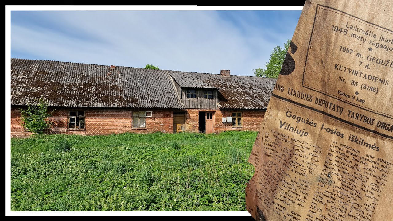 Was ist hier geschehen??? Der verlassene Hof im Memelland [spontane Funde in Ostpreußen]