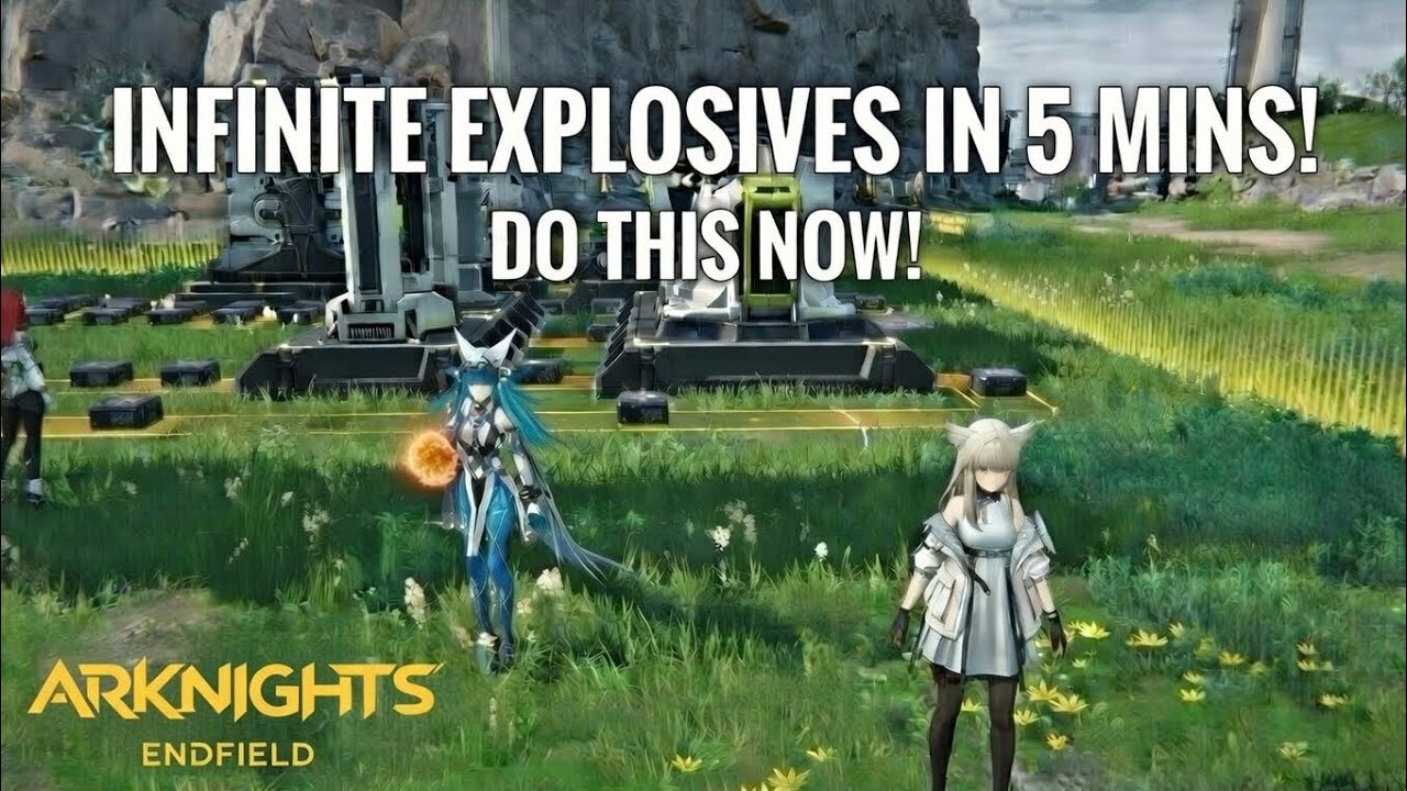 Auto Bomb Farm Guide - Infinite Explosives in 5 Minutes! Arknights: Endfield 