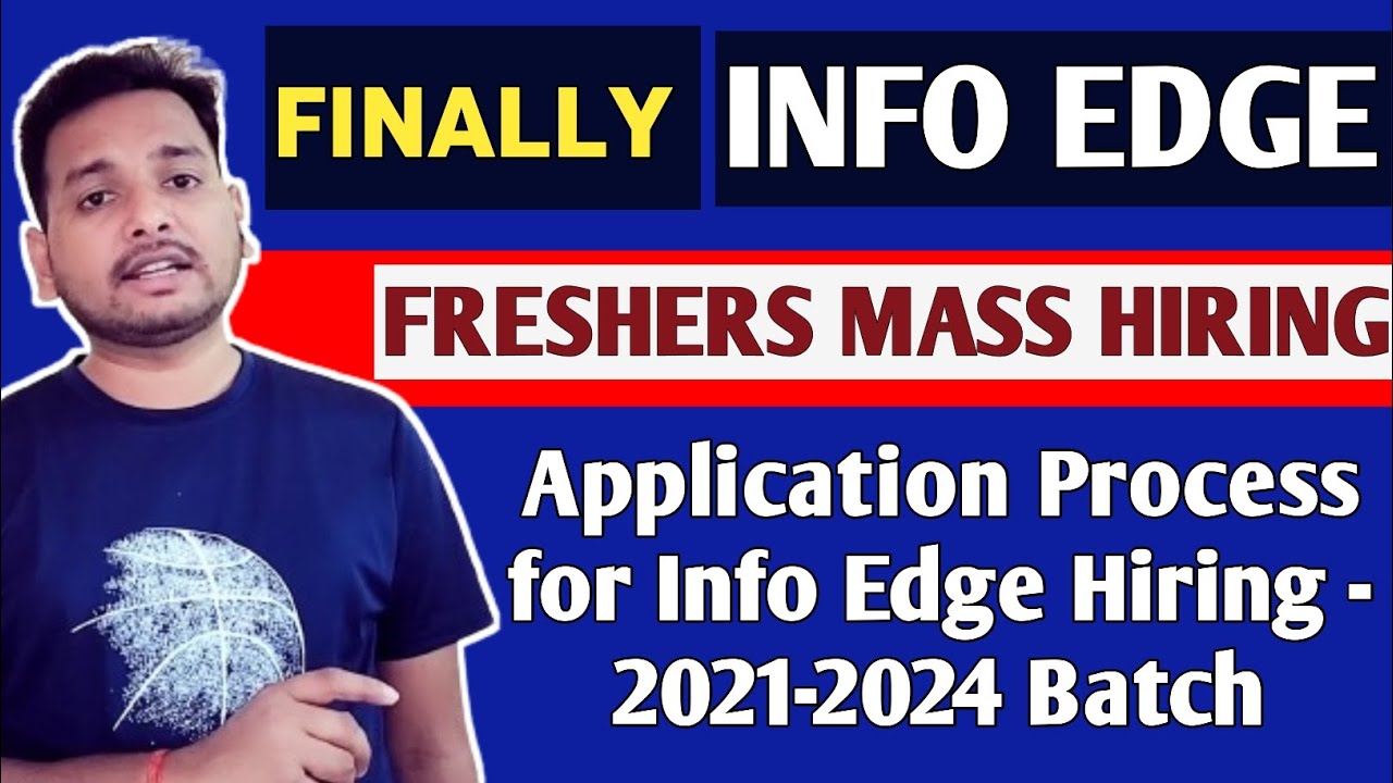 Info Edge latest hiring 🔥 | Off Campus Direct Hiring | Freshers Hiring | Direct Test | Jobs | Apply