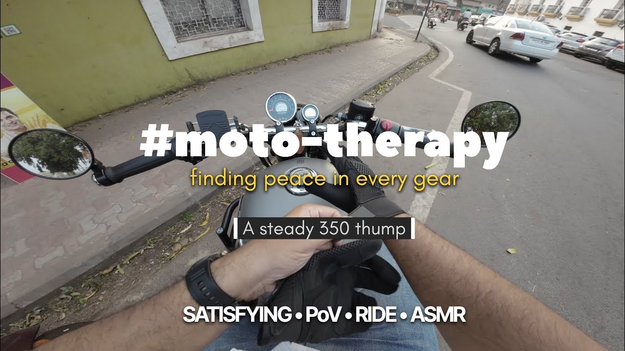 Pure Sound of Panjim: Royal Enfield Meteor 350 POV | Cinematic Altinho Ride [4K ASMR]