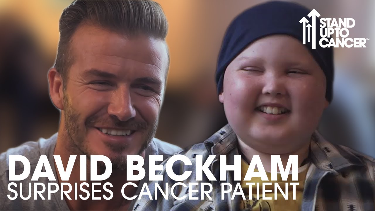 David Beckham Makes A Cancer Patient's Dream Come True | Stand Up To Cancer