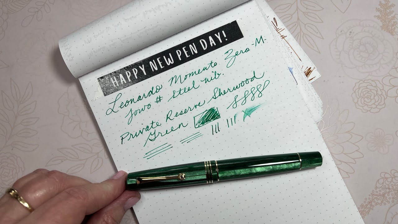 Новый день ручки 🖋️ Леонардо Моменто Зеро Алга