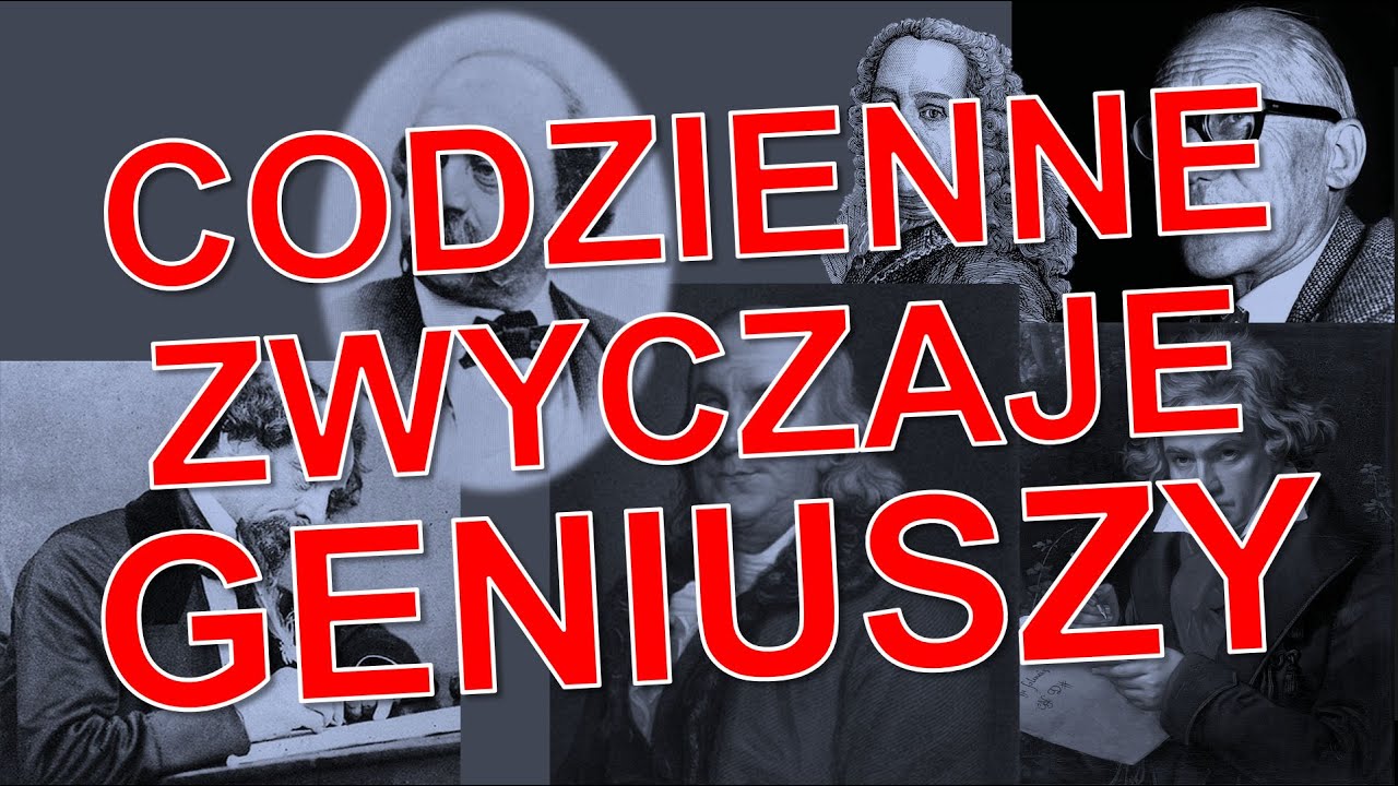 Poznaj codzienne zwyczaje geniuszy
