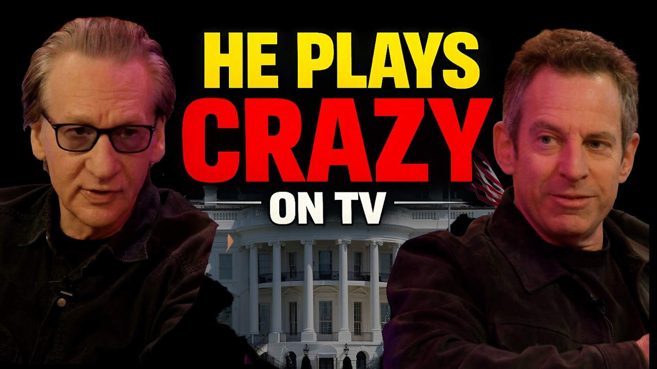 Bill Maher vs Sam Harris on Trump: “He Plays Crazy on TV