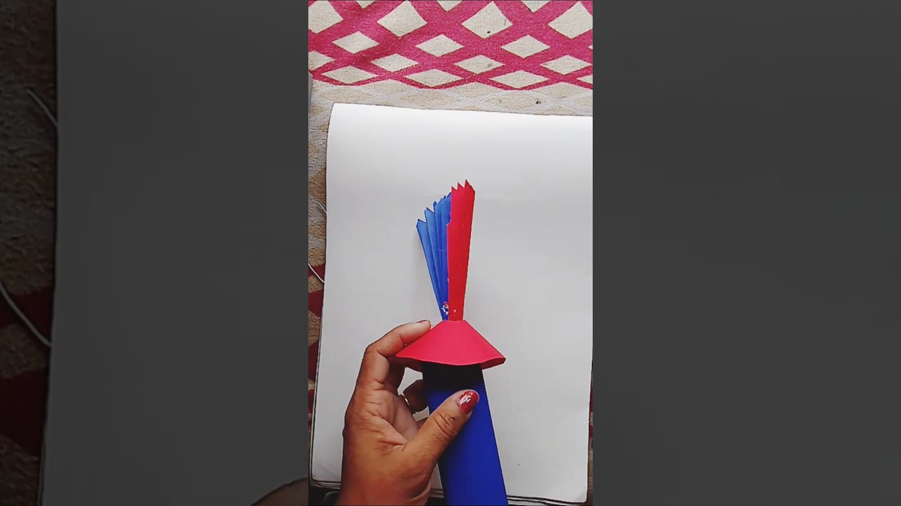 DIY holi pichkari |Holi craft ideas for pichkari with paper |Paper Pichkari Craft