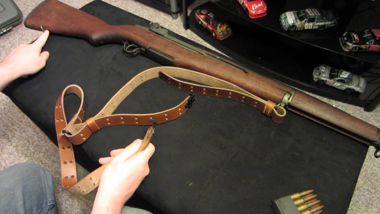 Установка ремня M1 Garand M1907