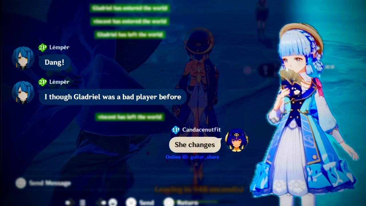Bro, remember that Ayaka main who was always AFK?