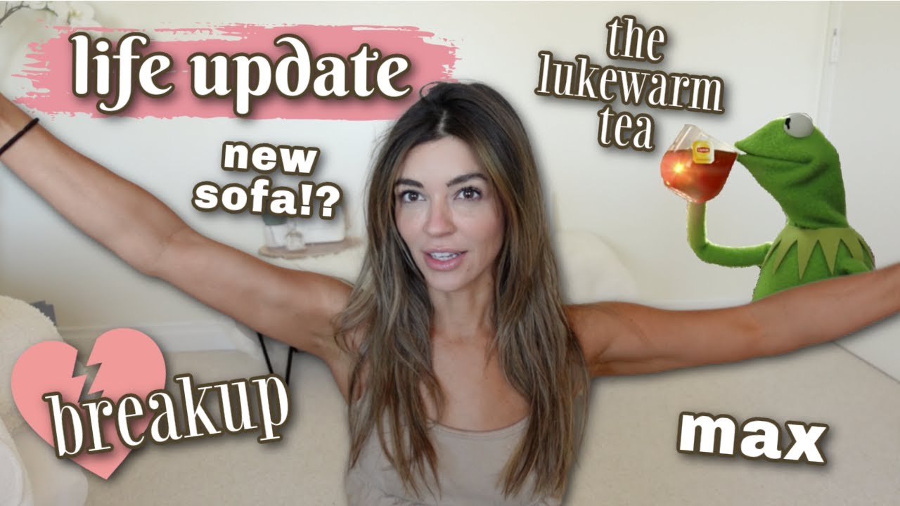 life update | lukewarm tea about the breakup, new sofa, lounge haul and moreee xoxo