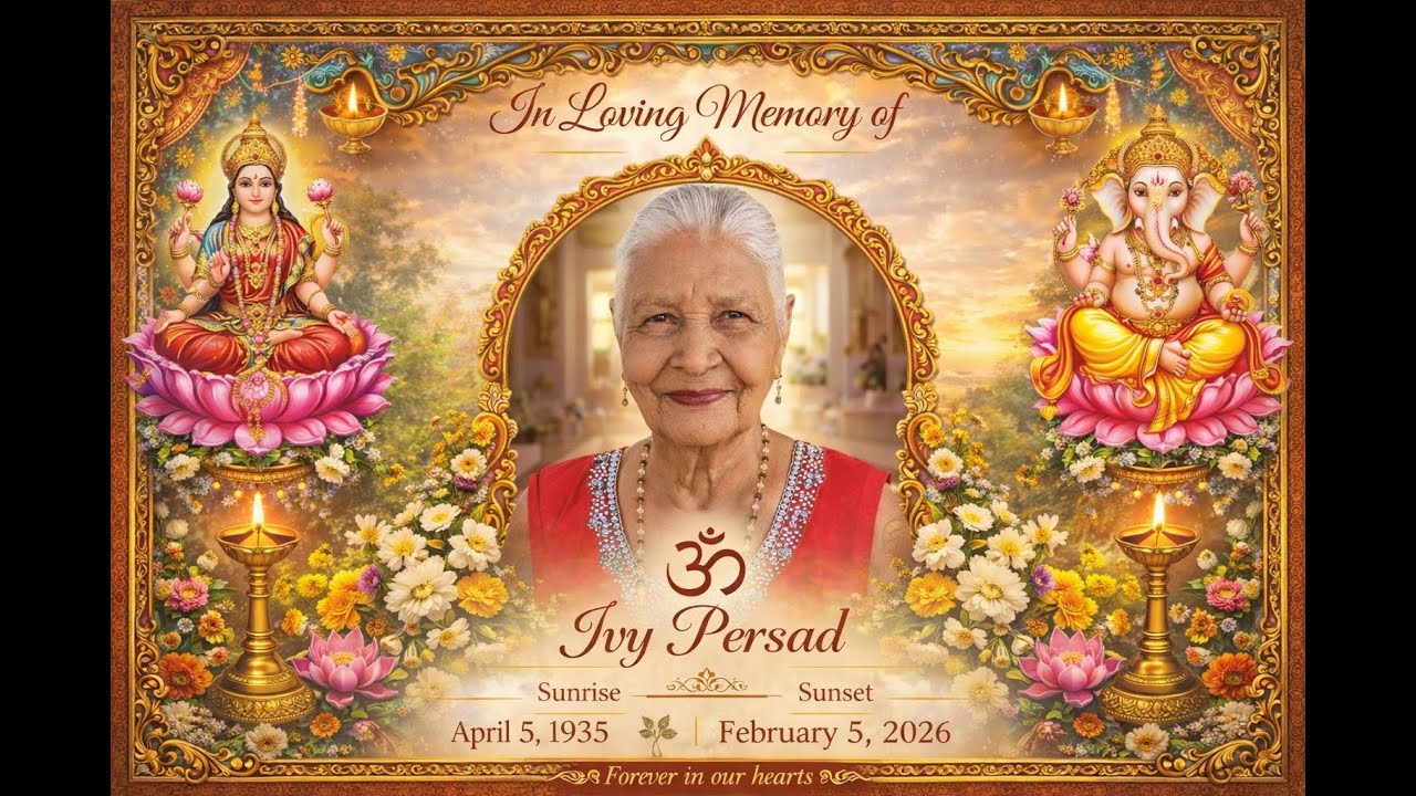 In Loving Memory of Ivy Persad