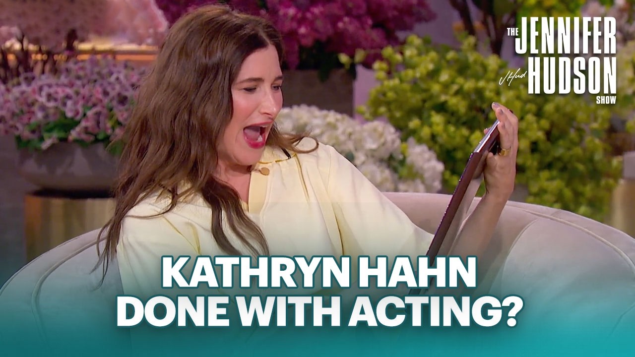 Find Out How Jennifer Hudson Made Kathryn Hahn Want to Quit Acting!