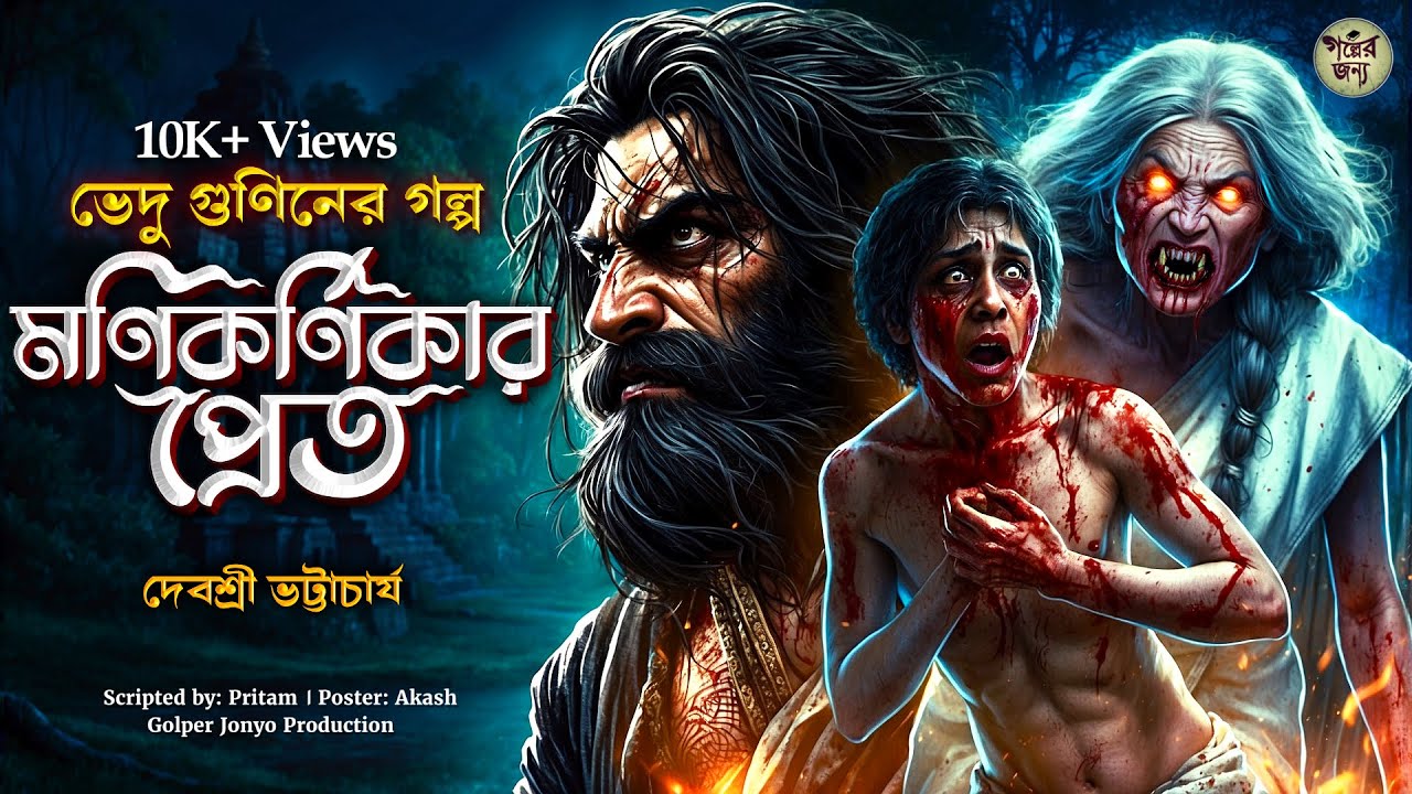 মণিকর্ণিকার প্রেত (গ্রাম বাংলার ভূতের গল্প) GRAM BANGLAR BHUTER GOLPO | BENGALI AUDIO STORY