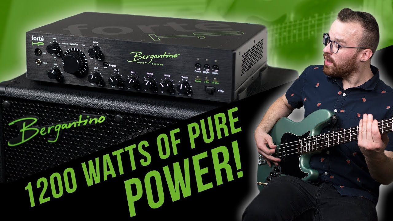 The 1200 Watt Wonder! - Bergantino Forté HP [Demo]