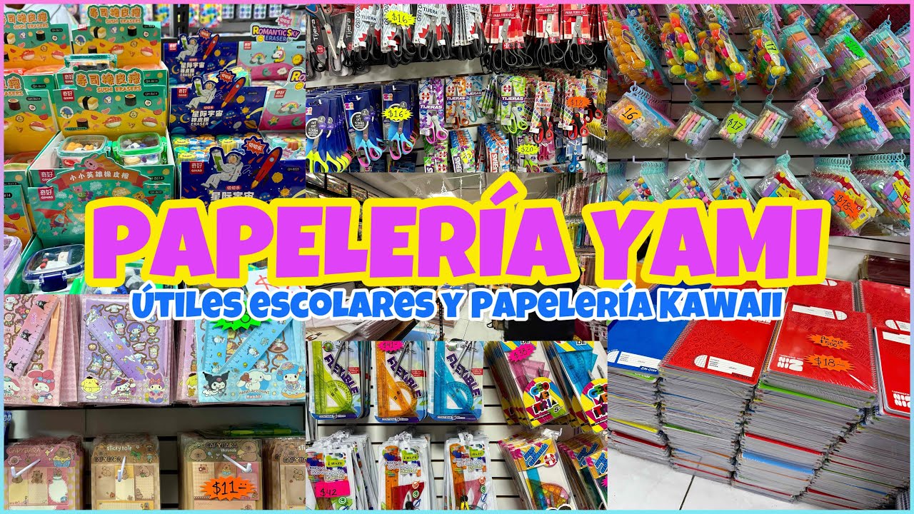 PAPELERÍA YAMI 😱 ¡LA PAPELERÍA MÁS BARATA DEL CENTRO! 🤑 / INICIA TU NEGOCIO / CENTRO CDMX