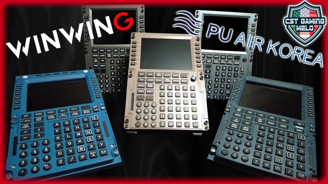 WinWing or PU Air Korea CDU! Which one is best for you | Hope this video helps #winwing #msfs