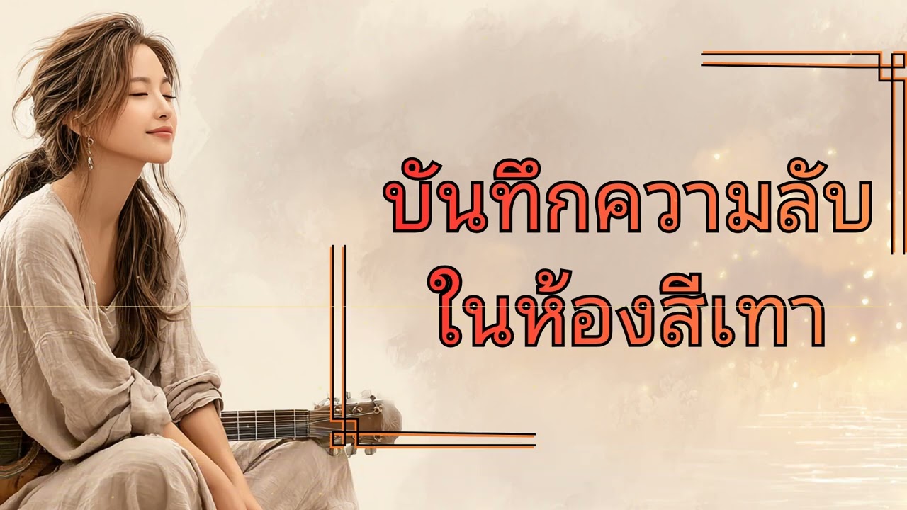 บันทึกความลับในห้องสีเทา - เพลงที่คนแอบรักแต่พูดไม่ได้ต้องฟัง (Official Audio)