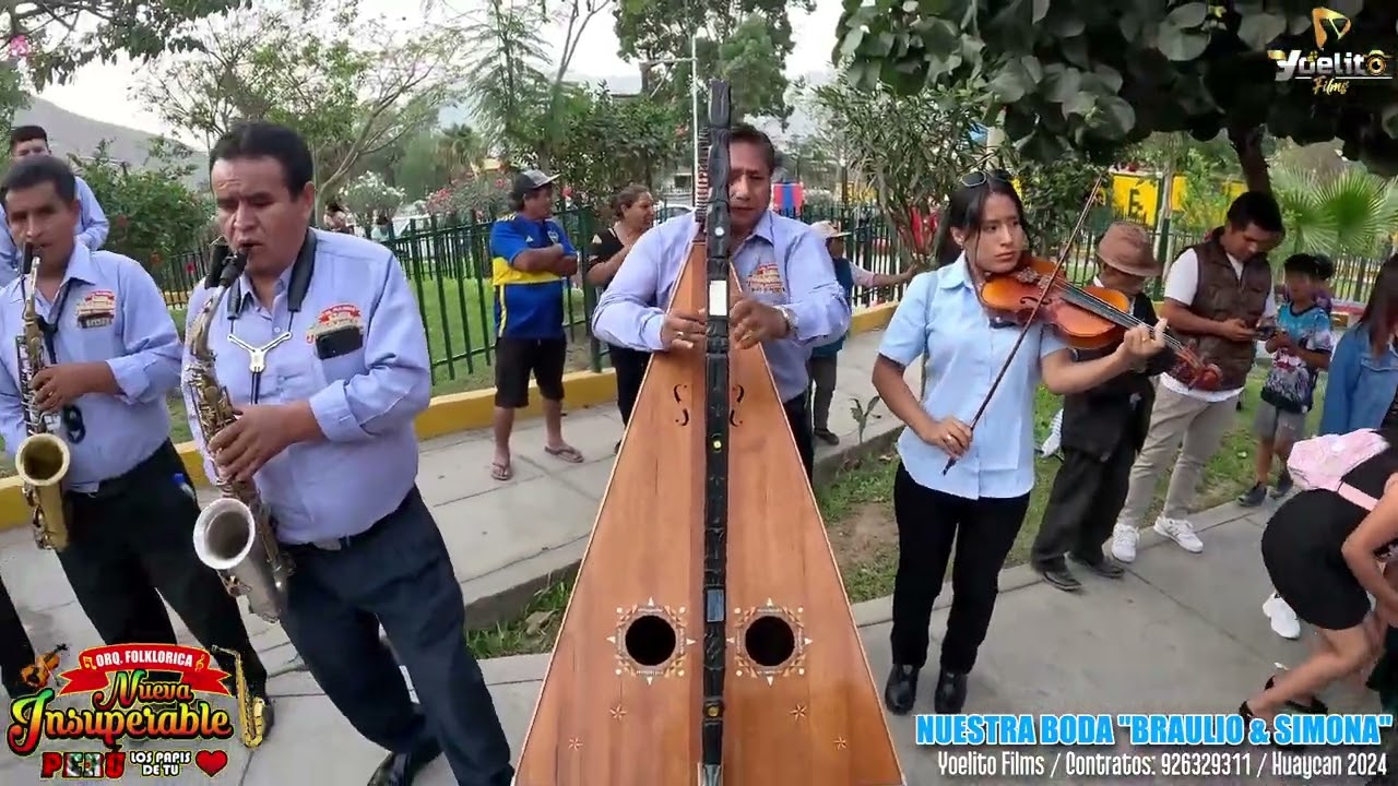 Orq. Folk. Nueva Insuperable Perú - Boda Braulio & Simona - Parte 1