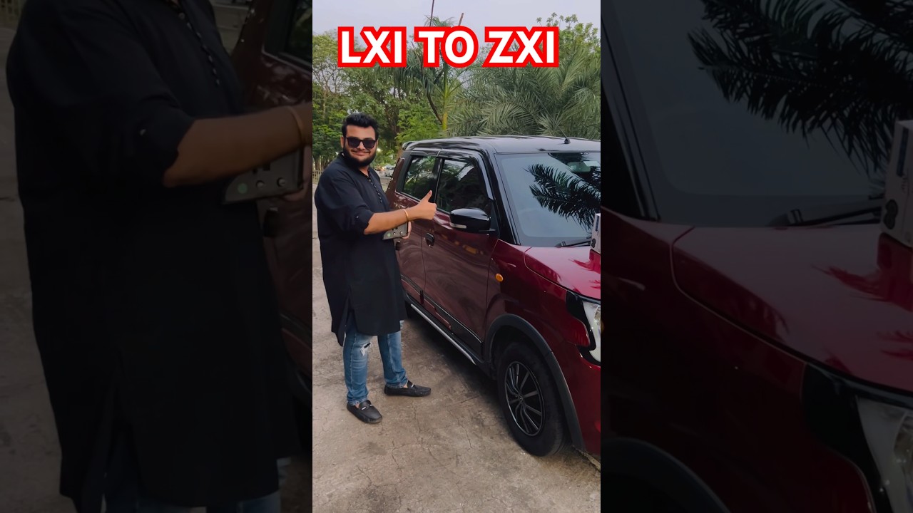 Wagon R LXI to ZXI Modification|WAGON R 2023|WAGON R CNG BASE TO TOP|📞9820569891/9833751777