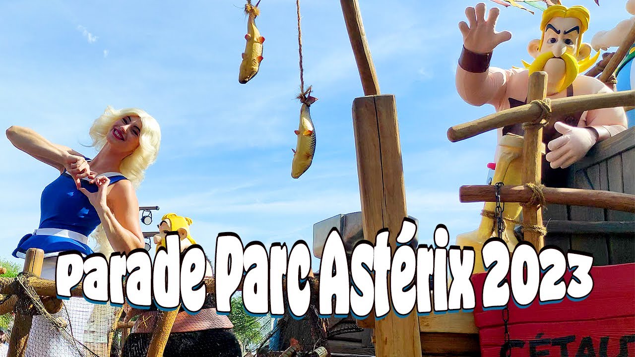 DÉFILÉ GAULOIS AU PARC ASTÉRIX : Avec les pirates ! (Parade 2023)