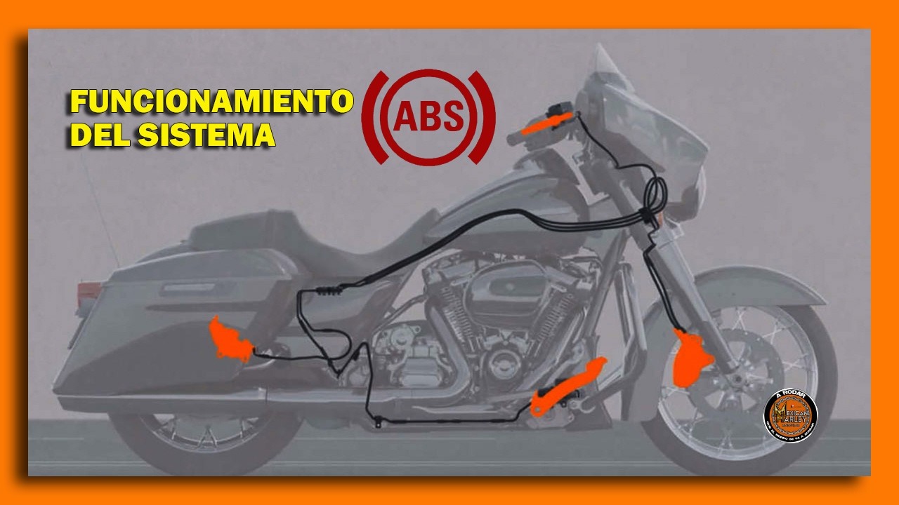 Система ABS / принцип работы на мотоциклах Harley Davidson