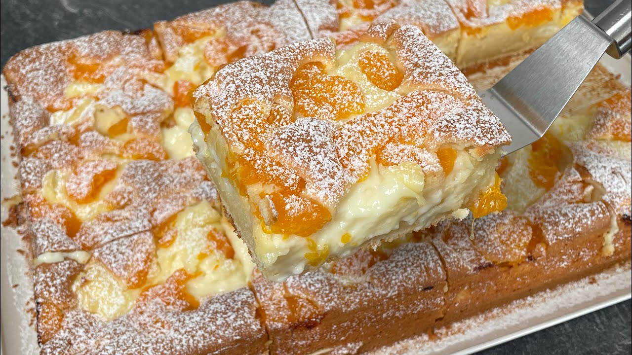 Dieser weltberühmte Puddingkuchen schmilzt im Mund! Alle sind begeistert! Mandarinen Pudding Kuchen