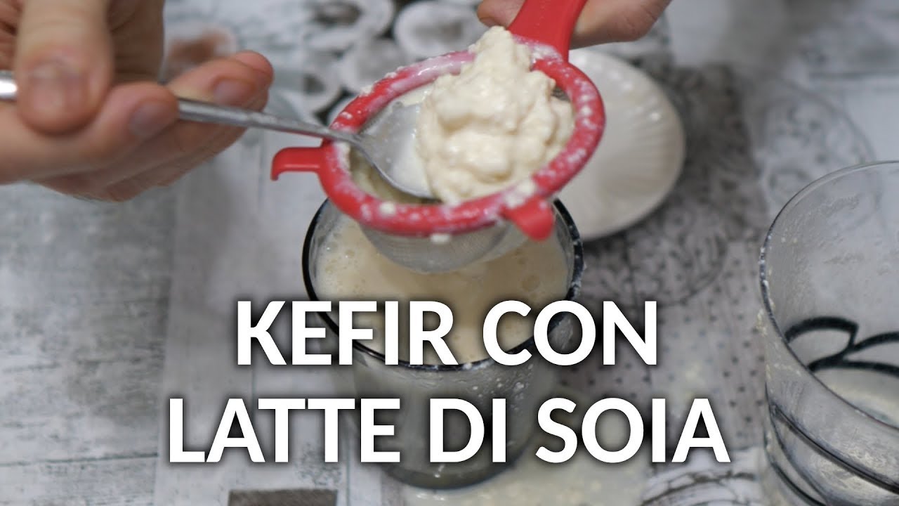 Kefir con latte di soia
