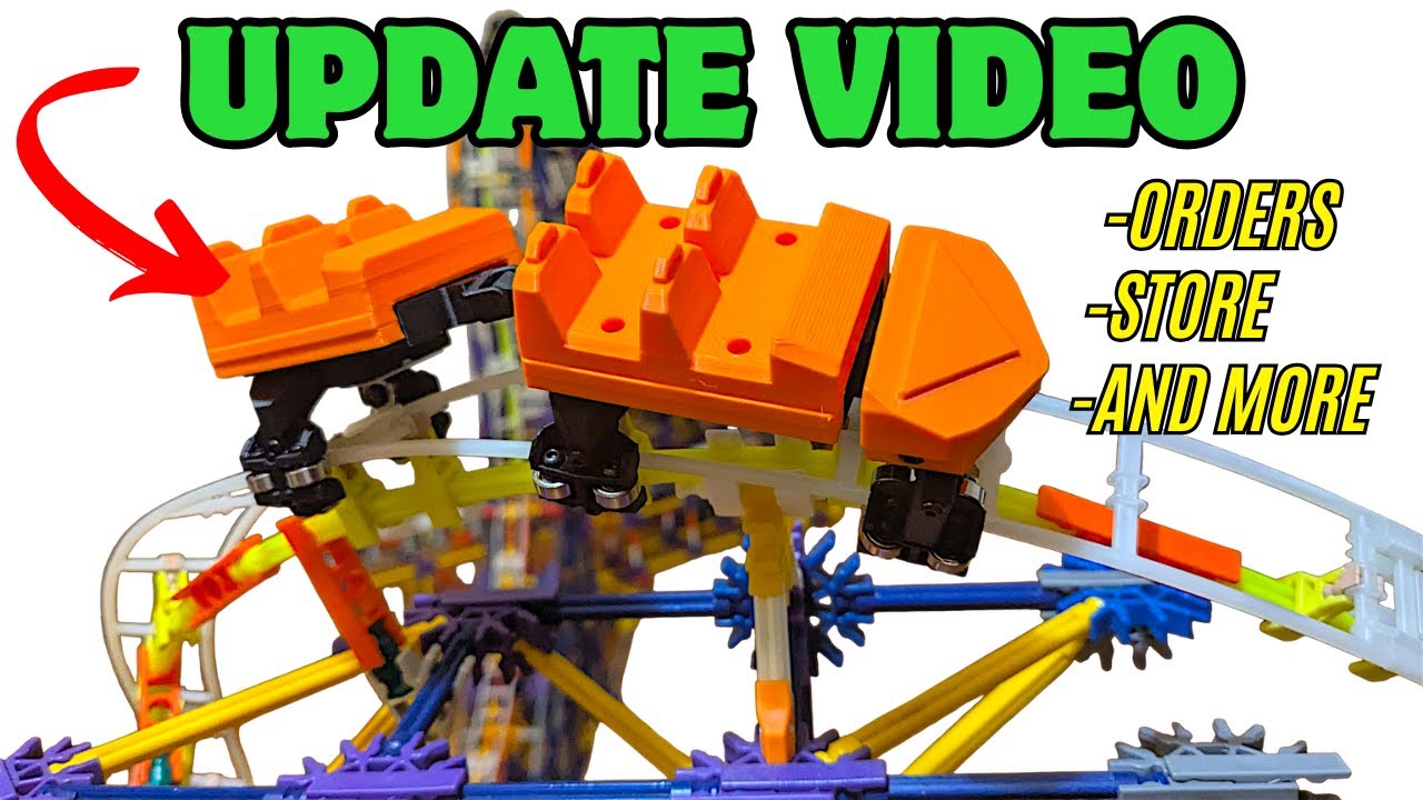 Micro K'nex Trains Update Video/Orders and Store Updates