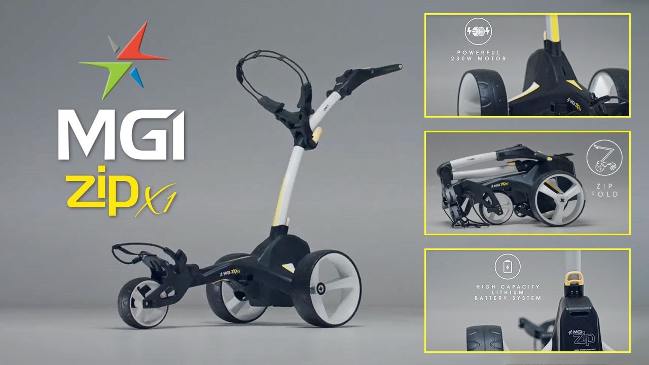 MGI Zip X1 Motorised Golf Buggy (FEATURES)