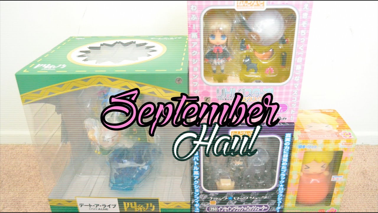 September Anime Figure Haul