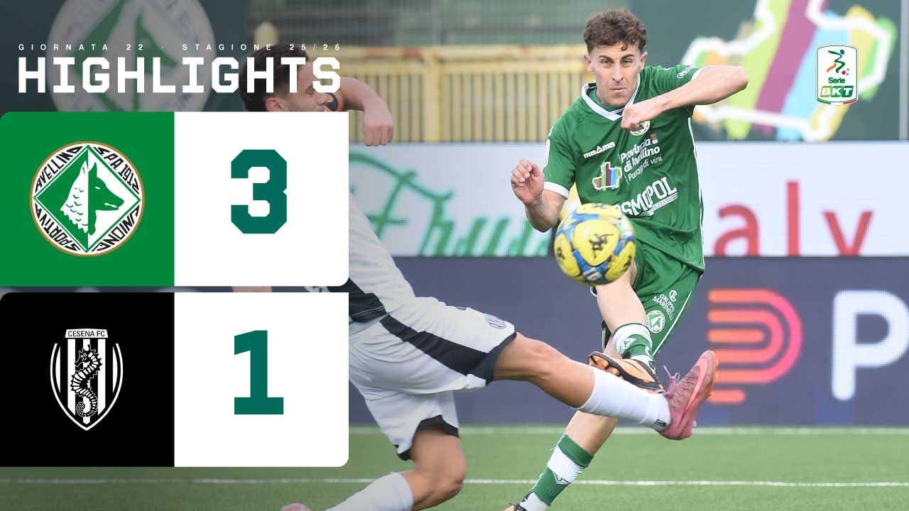 Avellino-Cesena 3-1 | Tripletta e Biasci show al Partenio-Adriano Lombardi | HIGHLIGHTS Serie BKT