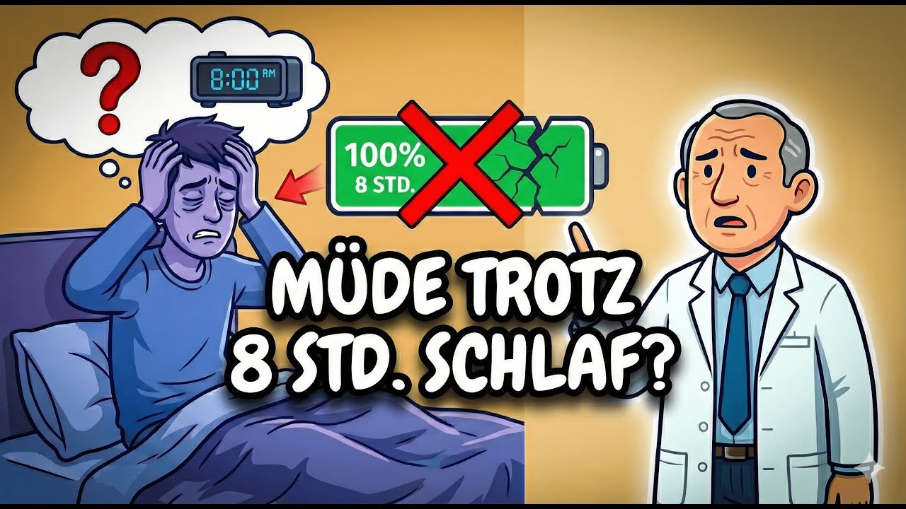 Du schläfst genug, aber wachst erschöpft auf? Das ist der Grund!