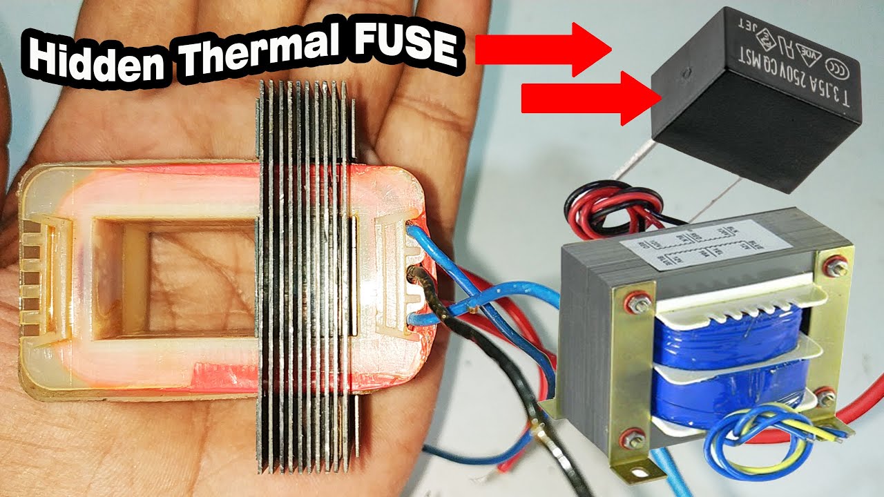 Brand Company Transformer Hidden Tricks || Simply repair process of AC Transformer | AC Thermal FUSE