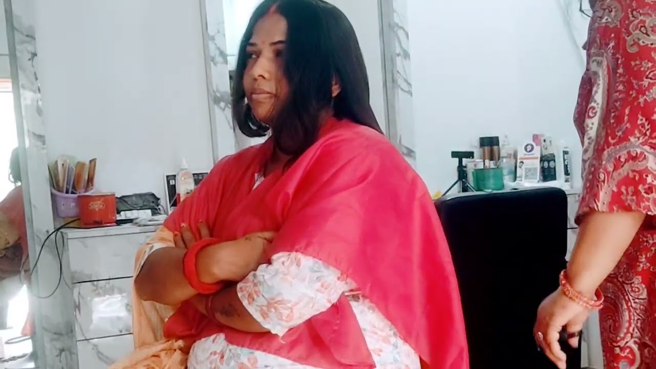 Лайфхак для длинной стрижки / урок стрижки / преображение волос / хитрости для волос / прическа