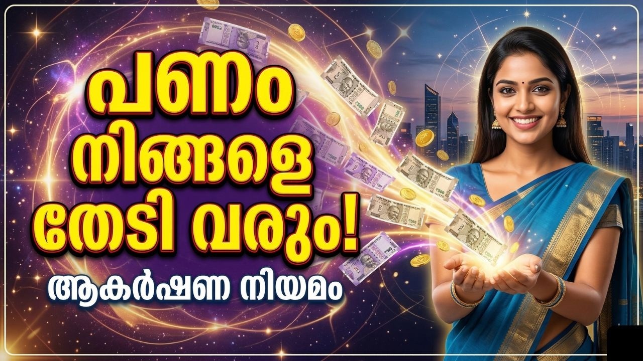 പണം നിങ്ങളെ തേടി വരും! | Law of Attraction Money Manifestation Malayalam