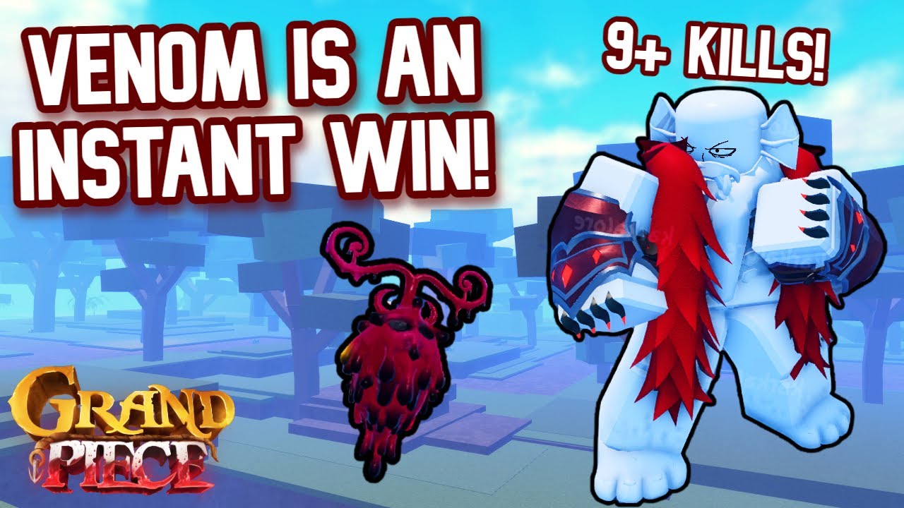 [GPO] VENOM IS STILL TOO UNFAIR.. 12K+ DAMAGE GAME!