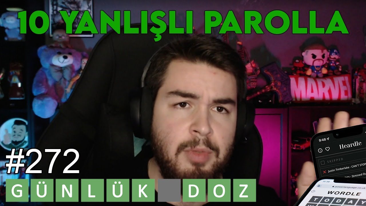 10 Yanlışlı Parolla ! | Wordle #272