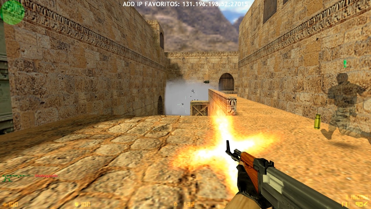 Counter Strike 1.6 ( Gameplay 216 - Steam ) de_Dust 2