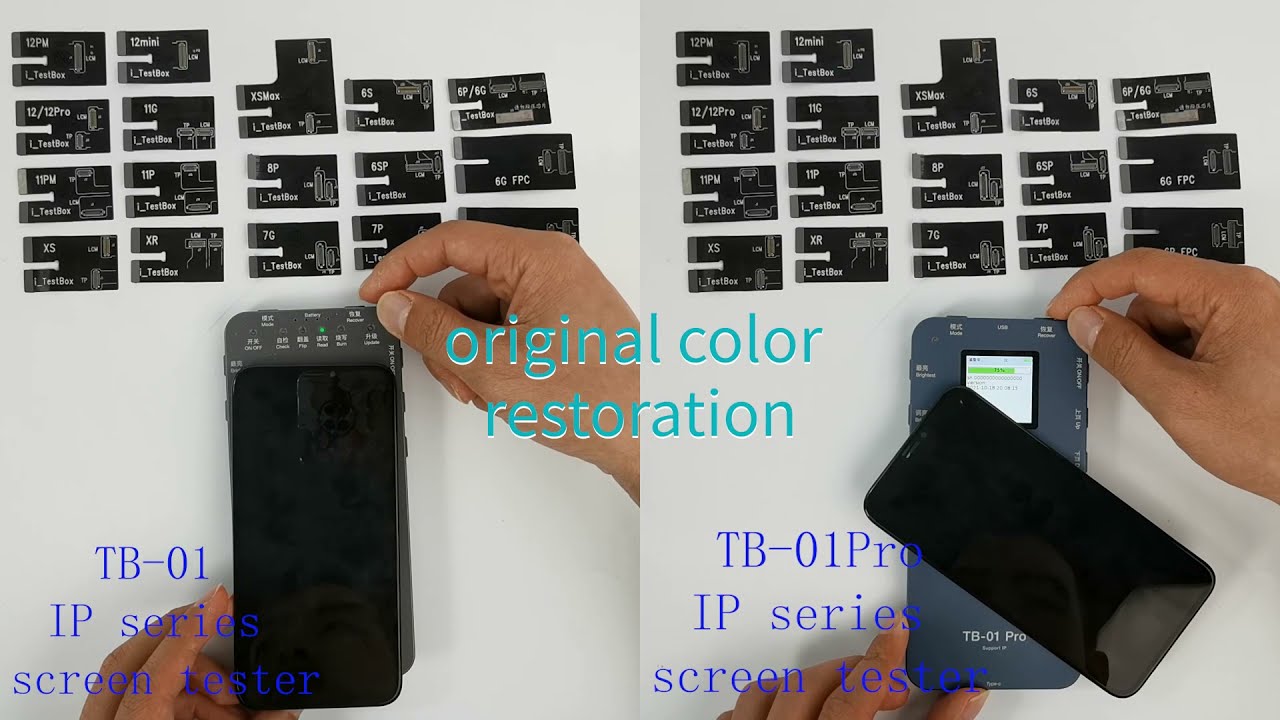 TB-01/TB-01 PRO comparison video #sunshinecellphonerepair #cellphonerepairtools