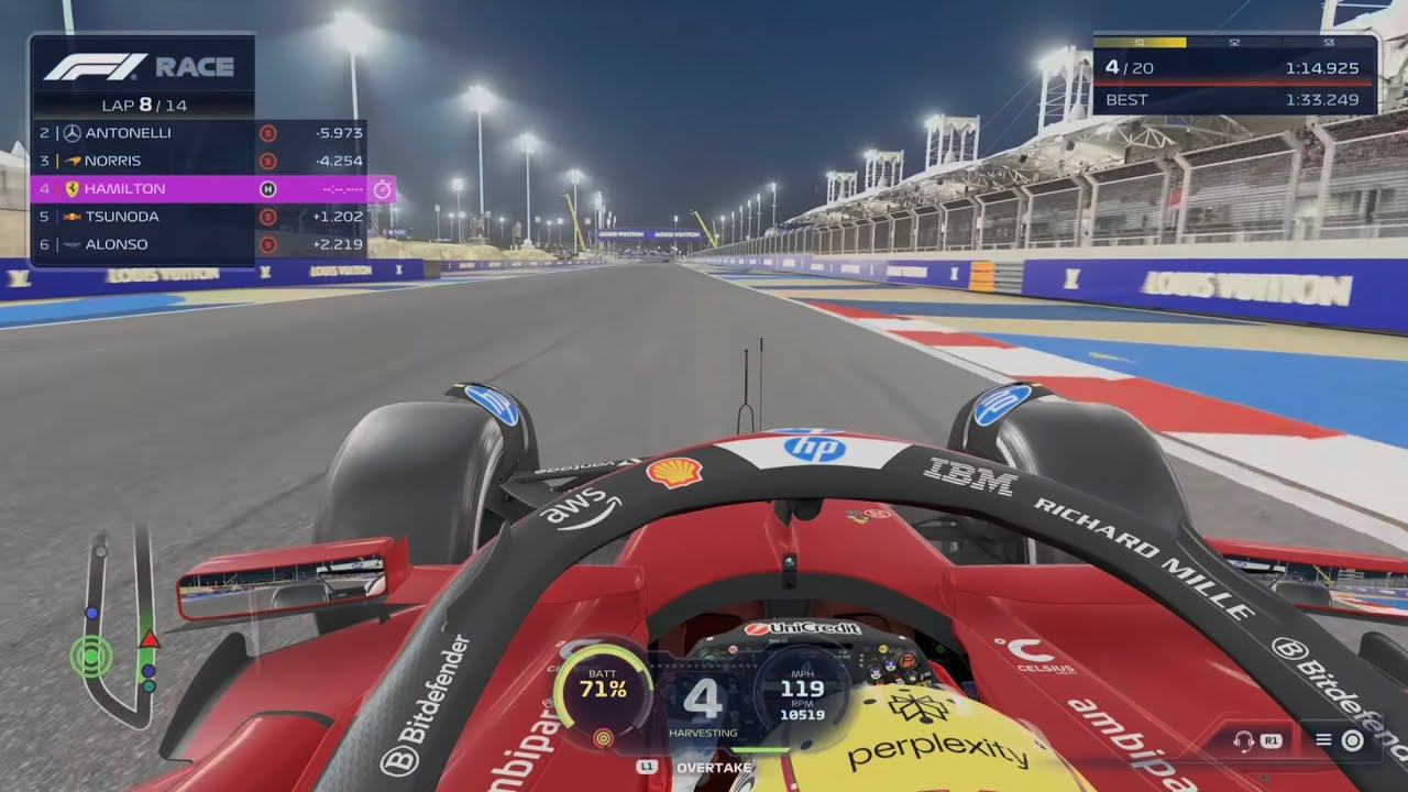 F1 25 | Bahrain | Ferrari SF-25 | Lewis Hamilton