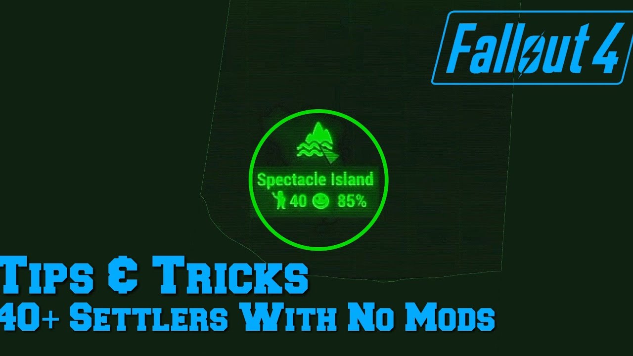 Fallout 4 | Increase Population past maximum | 40+ settlers