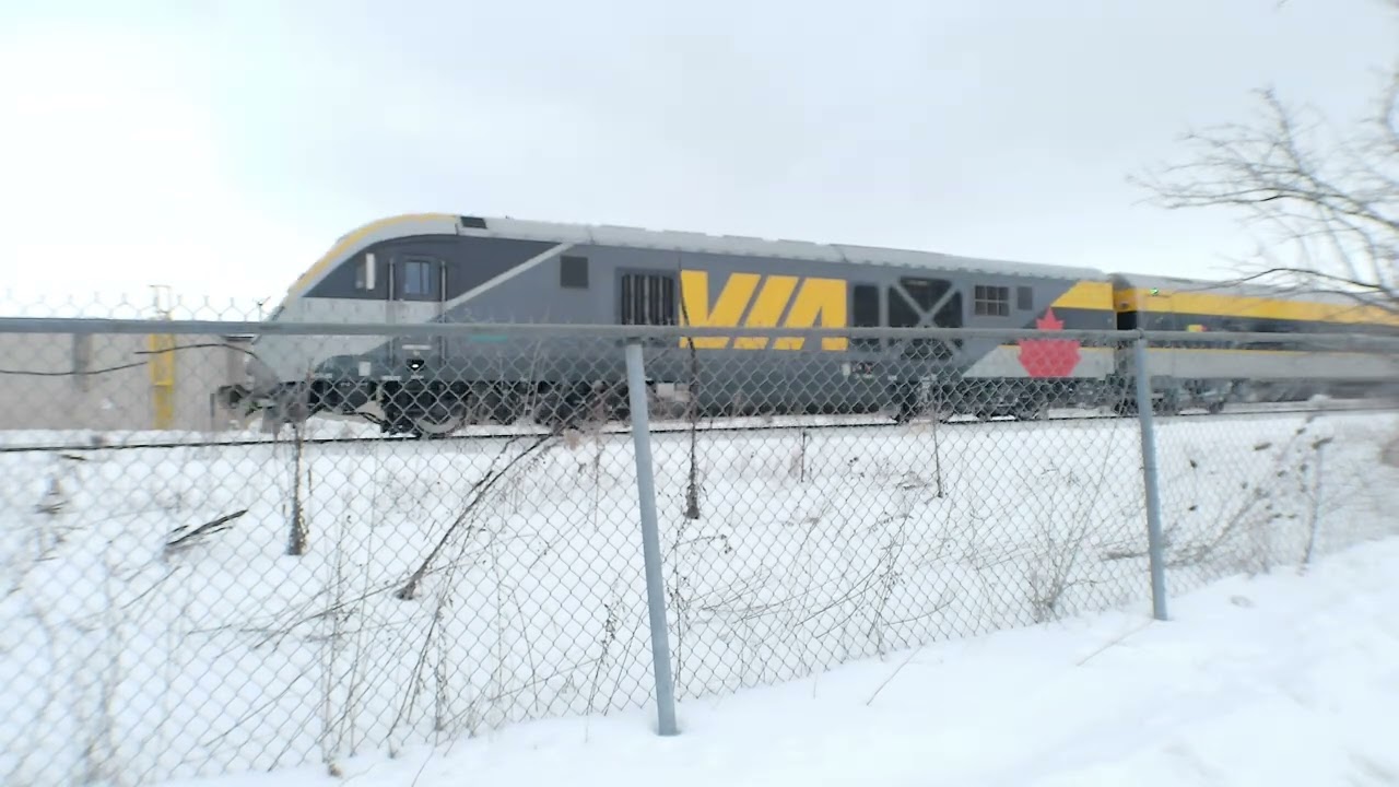 Friday 6th February 2026, Via Rail, Route 73. Chatham To Windsor 