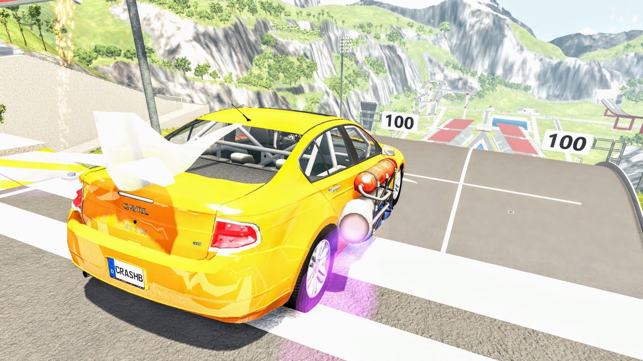 Epic High Speed Jumps #90 – BeamNG Drive | CrashBoomPunk