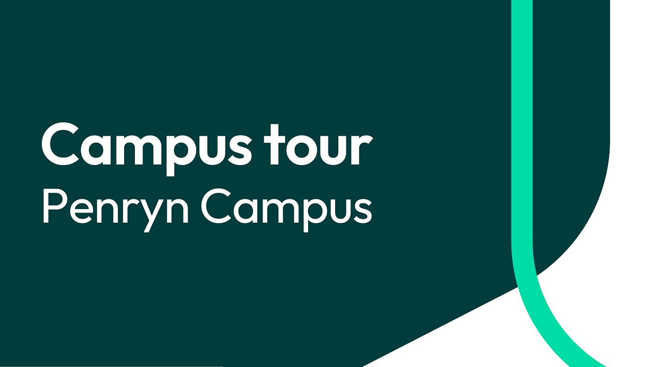 Campus tour of the University of Exeter, Penryn Campus