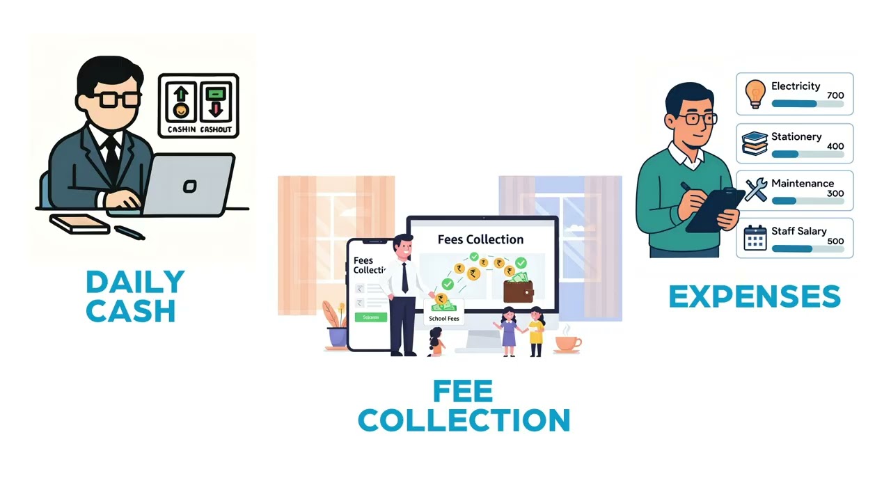 Introducing Cashbook on Vidhya Dhristi - your financial companion.