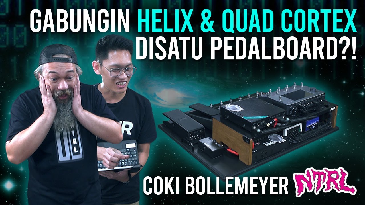 GABUNGIN HELIX & QUAD CORTEX DISATU PEDALBOARD?! | BOXXCASE & BXJR