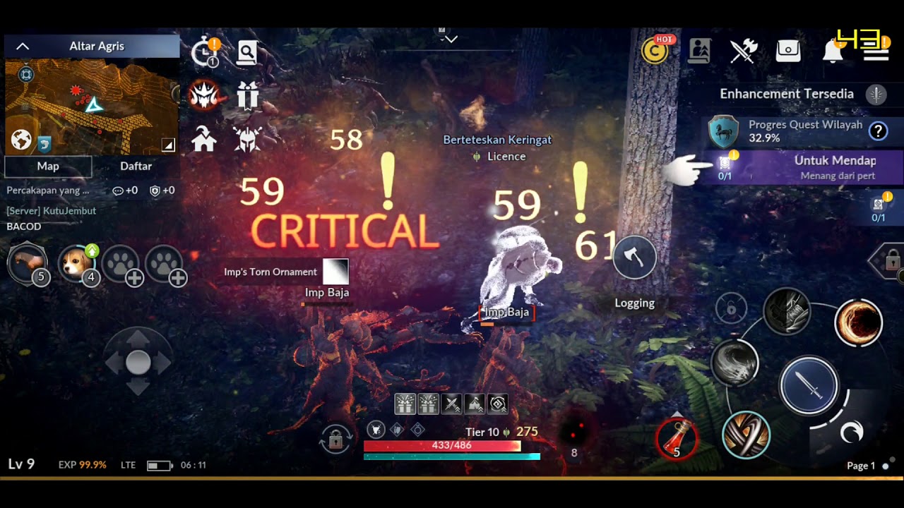 Black Desert Mobile Unlock FPS 45 & Max Graphic Resolution Magisk(root) test with FPS meter