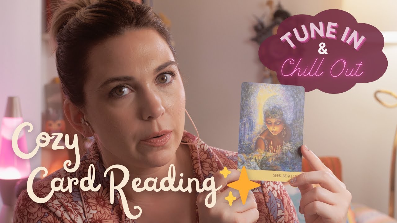 🌙✨ Cozy Card Reading for Relaxation | ASMR Before Bed ✨🌙